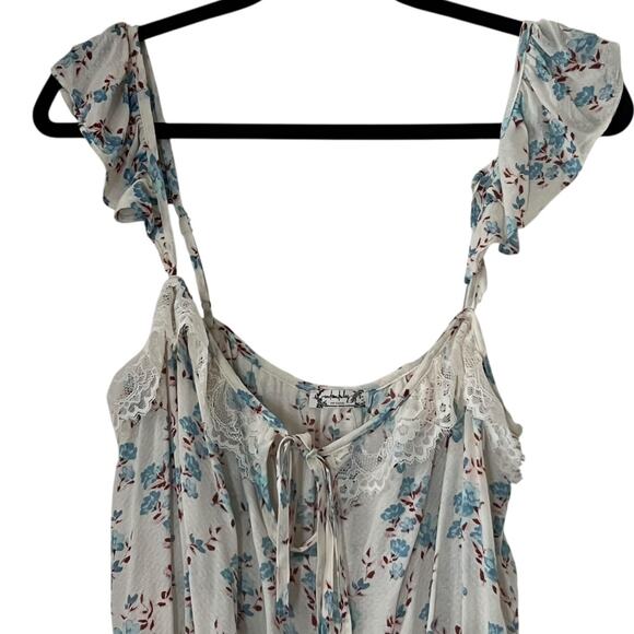 Free People Intimately Free Take It Away Bodysuit In Ivory Combo Size Small - Picture 3 of 12